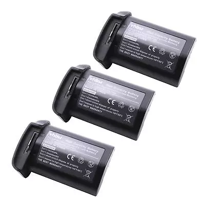 3x Battery For Canon Speedlite 580EX II 580EX 540EZ 550EX 2200mAh • £70.39