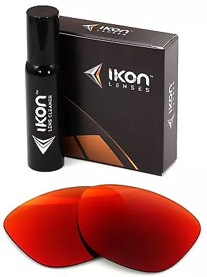 Polarized IKON Iridium Replacement Lenses For Oakley Frogskins LX + Red • $35.90