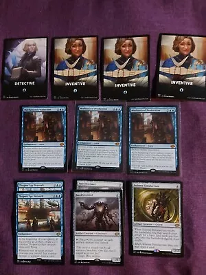 MTG 3 X Incentive  1 X Detective JS 2022 Playing Deck  Mint / Pack Fresh • $0.99