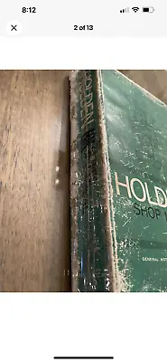 Holden Hk Series Owners Manual Original 1968 • $500