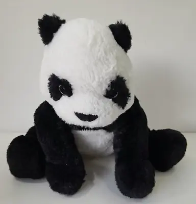 IKEA KRAMIG Soft Toy PANDA BEAR Plush Cuddly Teddy Bear Black/White • £3.95