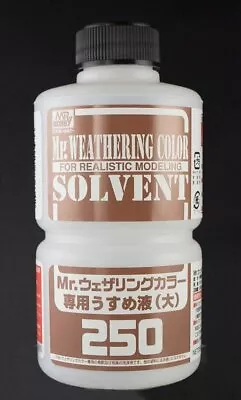 Mr Hobby - Mr Weathering Color Solvent 250 Ml • $17.99