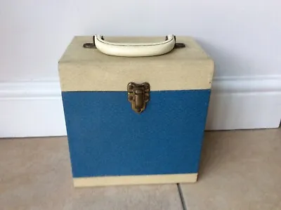 Vintage Winel Carring Case For 7 “ Vinyl Records + 40 Single Records 1960- 70 • £36