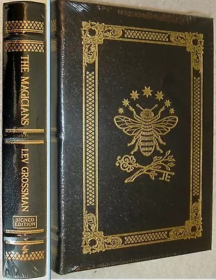 THE MAGICIAN By LevGrossman Easton Press Signed By Author New Sealed 2023 • £237.26