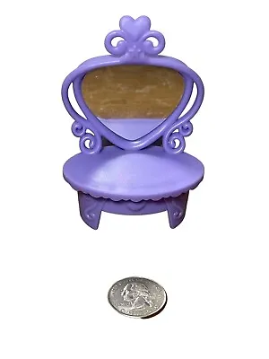 2014 My Little Pony Hasbro Purple With Mirror Plastic Vanity Original • $3