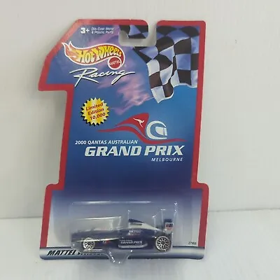 Hot Wheels Racing 2000 Qantas Australian Grand Prix Melbourne Brand New Sealed • $16