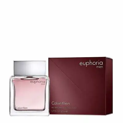 Calvin Klein Euphoria Men 50ml Edt Spray For Him - New Boxed & Sealed - Free P&p • £26.95