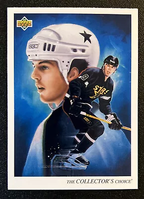 Mike Modano 1992 Upper Deck #9 The Collector’s Choice Minnesota North Stars • $0.25