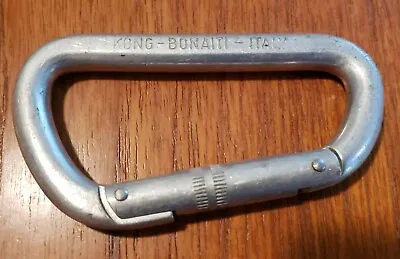 Vintage Kong Bonaiti Italy Carabiner Climbing Mountaineering Collector • $34.99