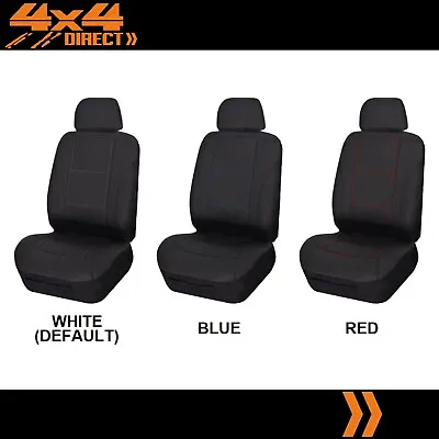 Single Stitched Leather Look Seat Cover For Mazda Rx7 • $63.70