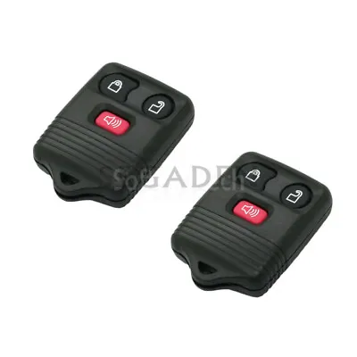 Pair Remote Key Case Shell Fit For FORD MAZDA MERCURY Replace 3B TN PG727BKSx2 • $10.64