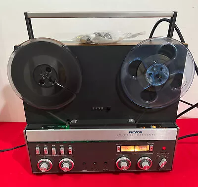 Revox A77   Reel To Reel 4-Track Tape Recorder  ** SERVICED ** • $1100