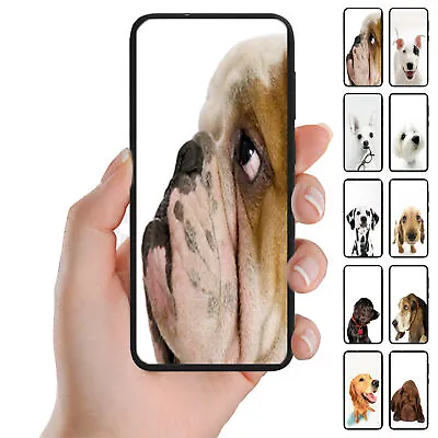 For OPPO Series - Dog Portrait Theme Print Mobile Phone Back Case Cover #1 • $9.98