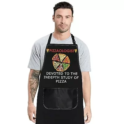 Pizza Chef Apron For Men Pizza Maker Apron Pizza Chef Gifts Pizzaologist Gift... • $24.83