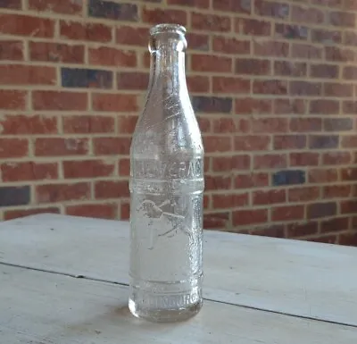 Vintage MONARCH BEVERAGES Valley Bottling EDINBURG VIRGINIA VA Lion SODA BOTTLE • $37.95