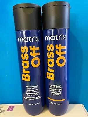 Matrix Total Results Brass Off Shampoo & Conditioner 10.1oz New Package New • $29.75