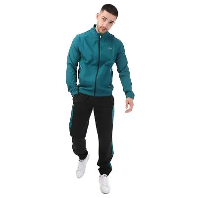 £134.99 • Buy Men's Lacoste Sport Colour-Block Tennis Track Jacket And Pant Tracksuit In Green