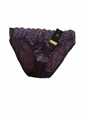Wacoal Embrace Lace  Panty Medium Bikini Purple M • $25