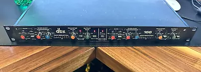 Vintage Dbx 166 Over Easy Compressor With Gate And Peakstop • $149.99