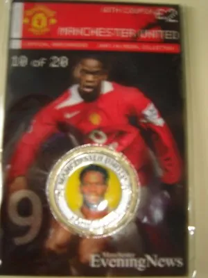 # 10  Louis Saha    Manchester United / M.e.n.  2005/06 Medal Collection    • £2.49