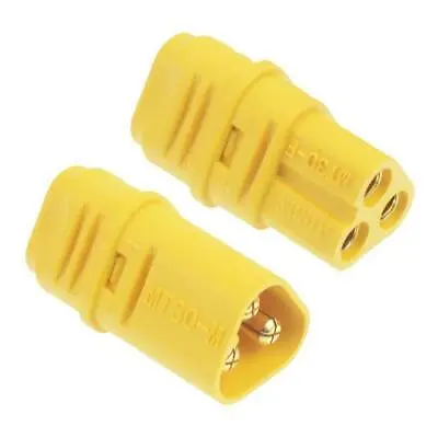 Male + Female MT30 3 Pin Gold Plated Connector 15A Amass • £3.09