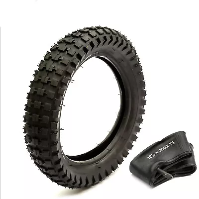 Mini Moto Dirt Bike Knobbly Tyre & Inner Tube 12.5 X 2.75 12 X 2.25 12.5 X 2.50 • £12.49