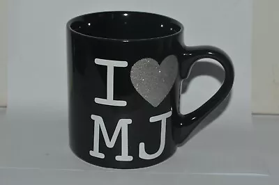 Vintage I Love Michael Jackson Coffee Mug 12 FL Oz Black Color Used In Excellent • $19.99