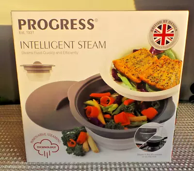 Progress Intelligent Steam Food Steamer Microwave Hob New • £9.99