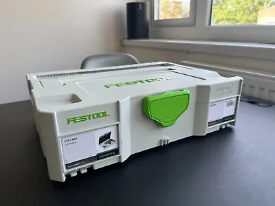 £34 • Buy Festool Systainer T-LOC SYS Box (497694) With Multi Colored Tubs