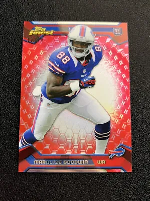 2013 Finest Red Refractors /50 Marquise Goodwin #147 Rookie RC Bills • $7.99