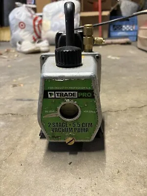 Trade Pro Hvac Vacuum Pump 2 Stage 5.5 CFM • $99