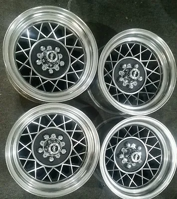 $1395 • Buy Aunger Hotwire 14 X 7 14 X 8 Holden HQ HJ Chev 5/120.65 Polished New Nuts Caps 