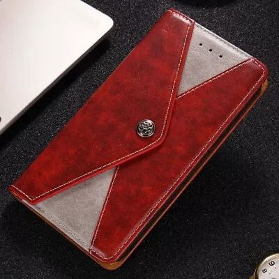 For Huawei Y5 Y6S Y6 Y7 2018 2019 Y9 Enjoy Leather Wallet Flip Phone Case Cover • £8.29