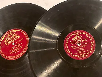 Lucia Sextet & Humoresque/ Caprice Viennois - 78rpm Single 12”- Victrola Set • $15