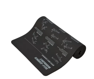 $12.32 • Buy Self Guided Exercise Mat Gym Fitness Pilates Yoga Mat Pad Non-slip Floor
