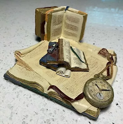 Vintage Antique Books Desktop Memo Holder (used) • $19.99