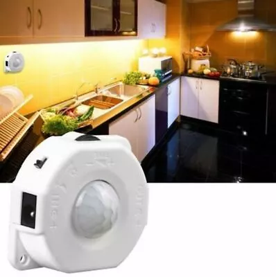 5V-24V Automatic PIR Body Infrared LED Strips Light Motion Sensor Switch • £6.65