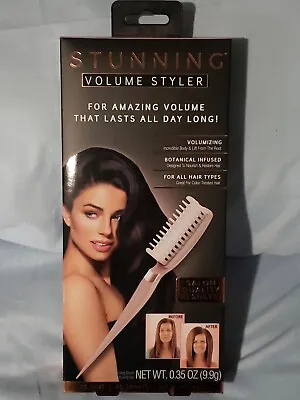  Stunning Volume Styler Volumizing Hair Brush Rose Gold Color Free Shipping  • $7.52