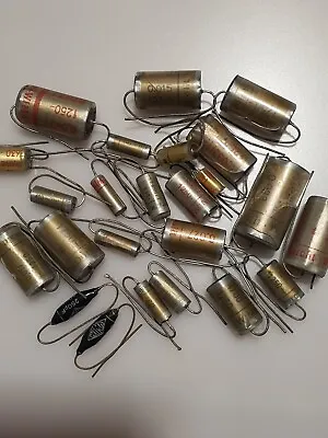 Assorted Lot Of 24 WIMA Axial Capacitors - Vintage Stock • $49