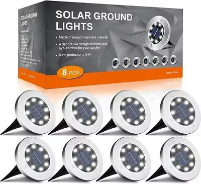 FLOWood Solar Lights Outdoor Garden 8 H Working 600mAh Solar Floor Lights... • £27.99