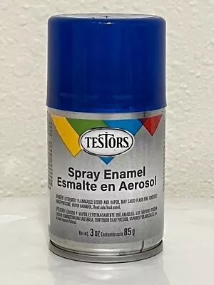 Testors Spray Paint  ~  Dark Blue 1211T ~ Gloss Enamel 3oz Rust-Oleum Hobby • $6.50