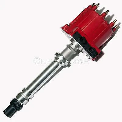 For Chevy GM 350 5.7L EFI TBI TPI Vortec 5.0L RED Cap+Rotor Ignition Distributor • $55.99