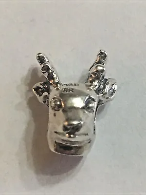 £20.46 • Buy Amore & Baci Sterling Silver Reindeer Charm Bead Free Shipping