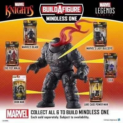 Marvel Legends Series Mindless One BAF Build-A-Figure Set Of 6 Action Figures • $169.99