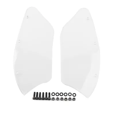 Batwing Fairing Wind Deflectors For Harley Dyna Heritage Softail Road King Clear • $58.04