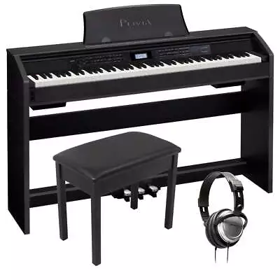 Casio Privia PX-780 Digital Piano - Black HOME ESSENTIALS BUNDLE • $1039.99