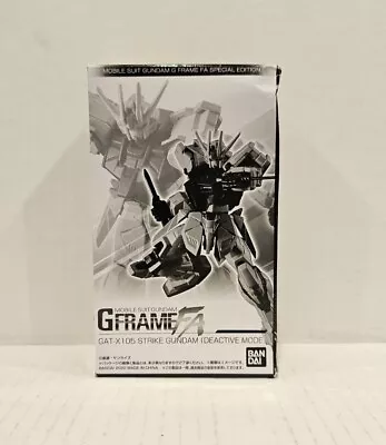 Mobile Suit Gundam G Frame Fa Special Edition GAT-X105 Strike Deactive Mode • $74.95