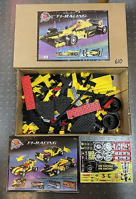 Mega Bloks Pro Builder F1 Racing Set #9755 - 3 In 1 Used Complete • $30.99