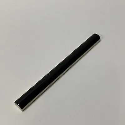 Black Ceramic Rounded Pencil Edge Tile Liner 6x1/2 Vintage FT Mid Century Modern • $9.95
