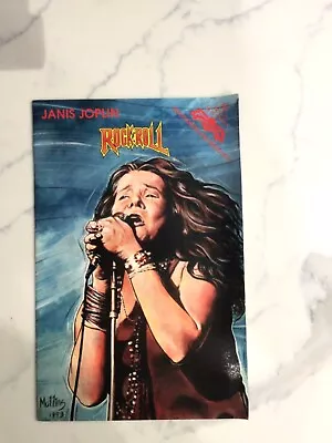 Vintage Janis Joplin Rock N’ Roll Comic Book Unauthorized And Proud Of It FD18 • $15.99